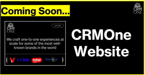 Coming Soon...CRMOne Website